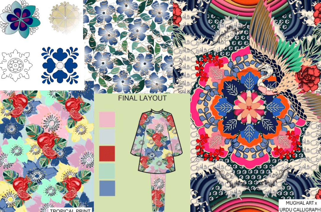 Tropical Print Development
